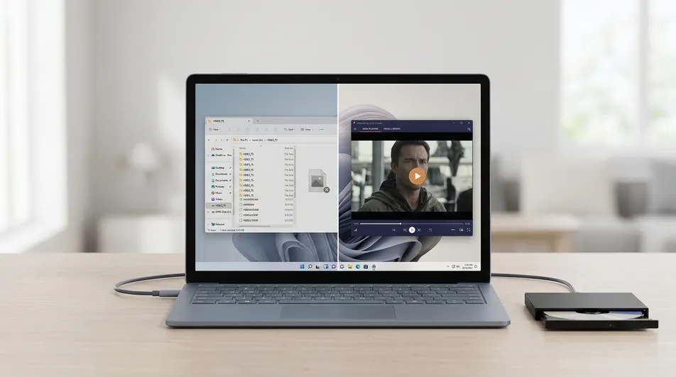 DVD-Wiedergabe unter Windows 11