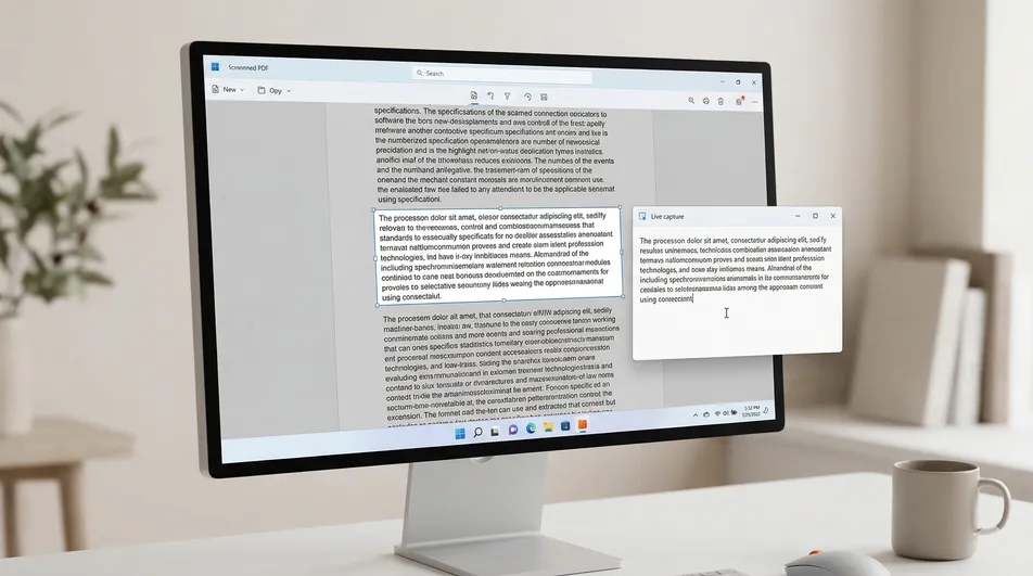 Text aus PDF unter Windows extrahieren