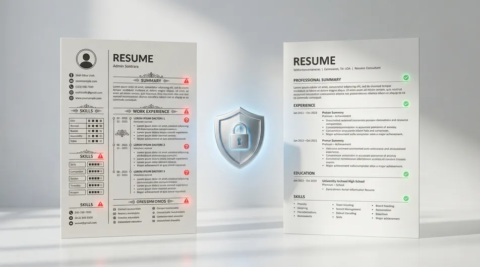 Checking a resume for ATS compatibility on Windows