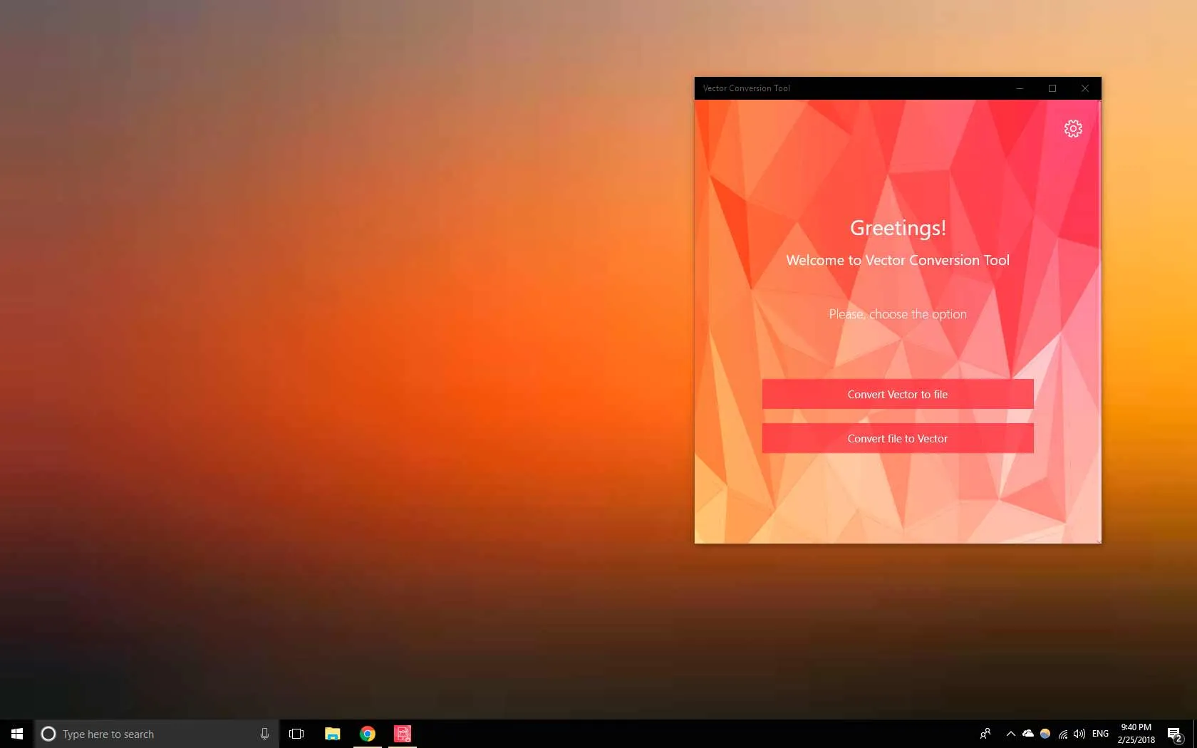 Vector Converter Tool hero screenshot