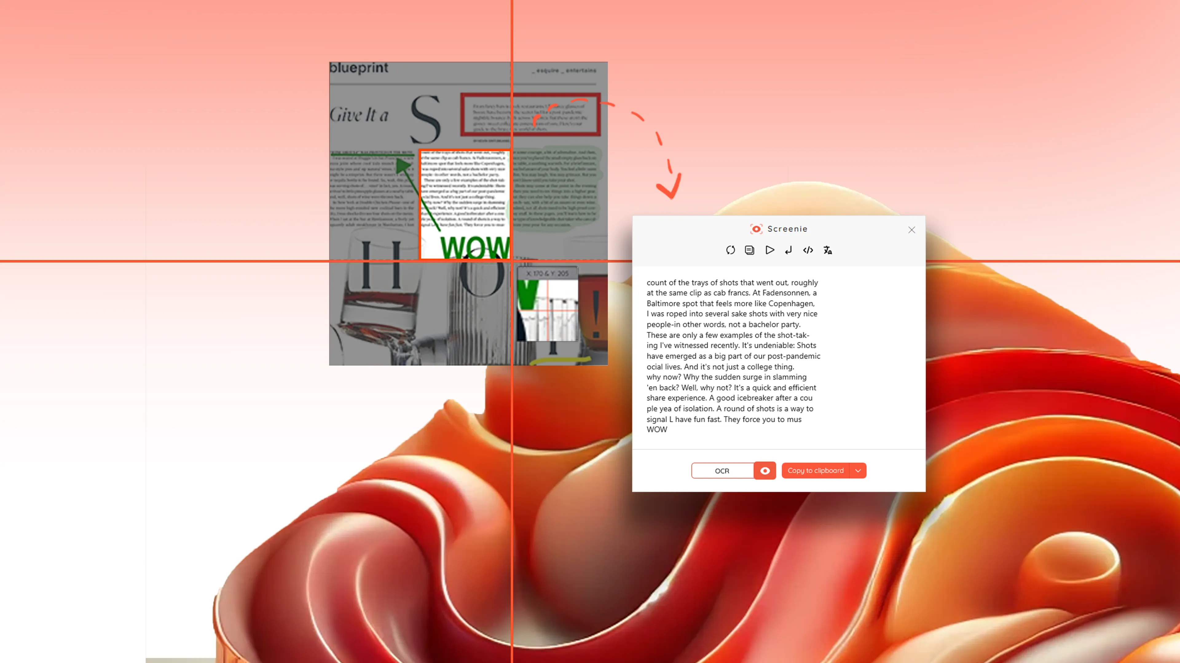 Screenie Startansicht