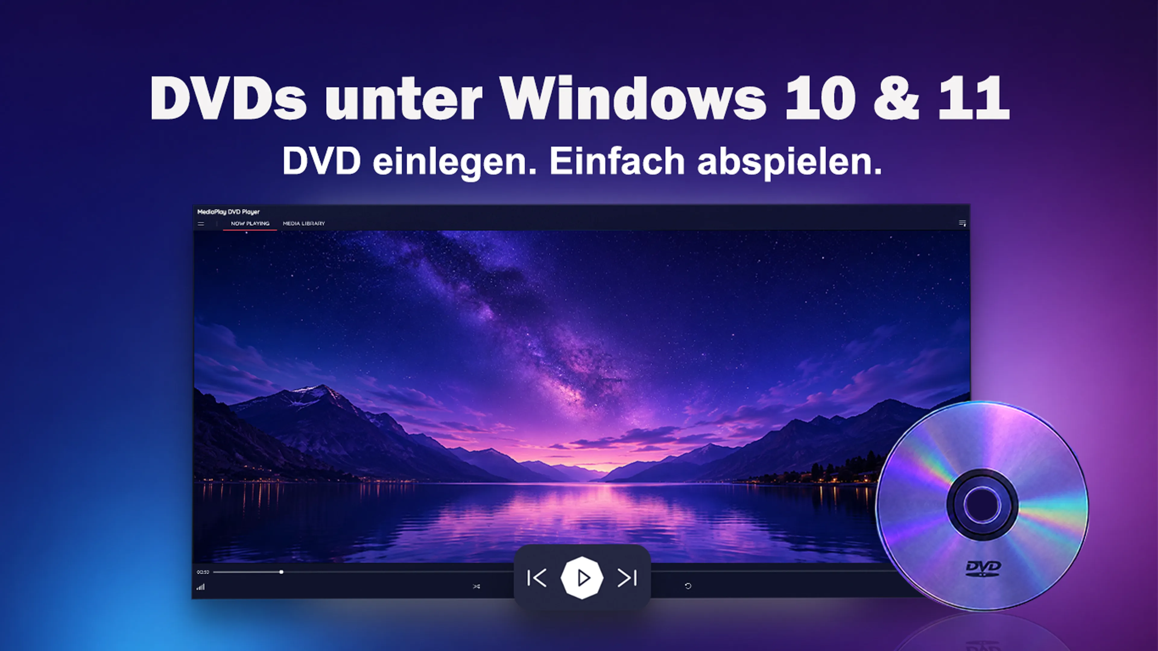 MediaPlay Hauptansicht