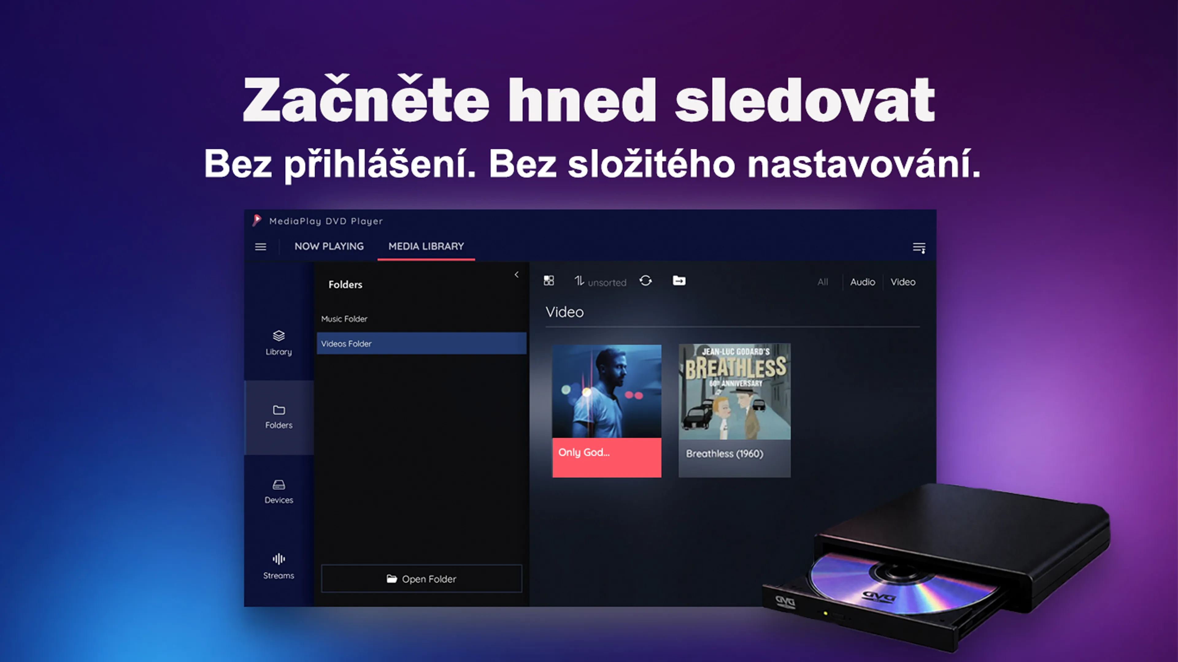 Ovládací prvky přehrávání