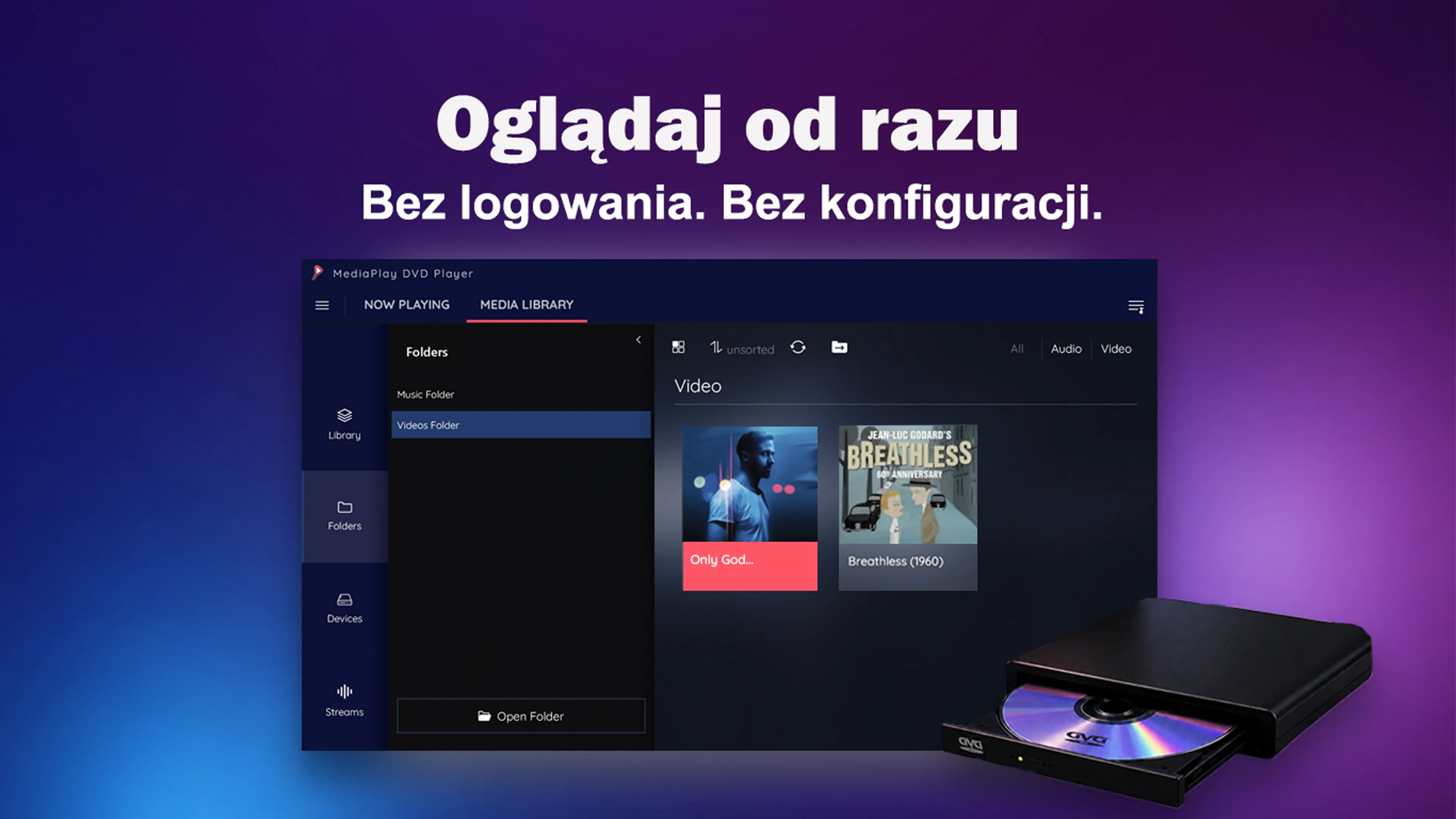 Elementy sterujące odtwarzaniem
