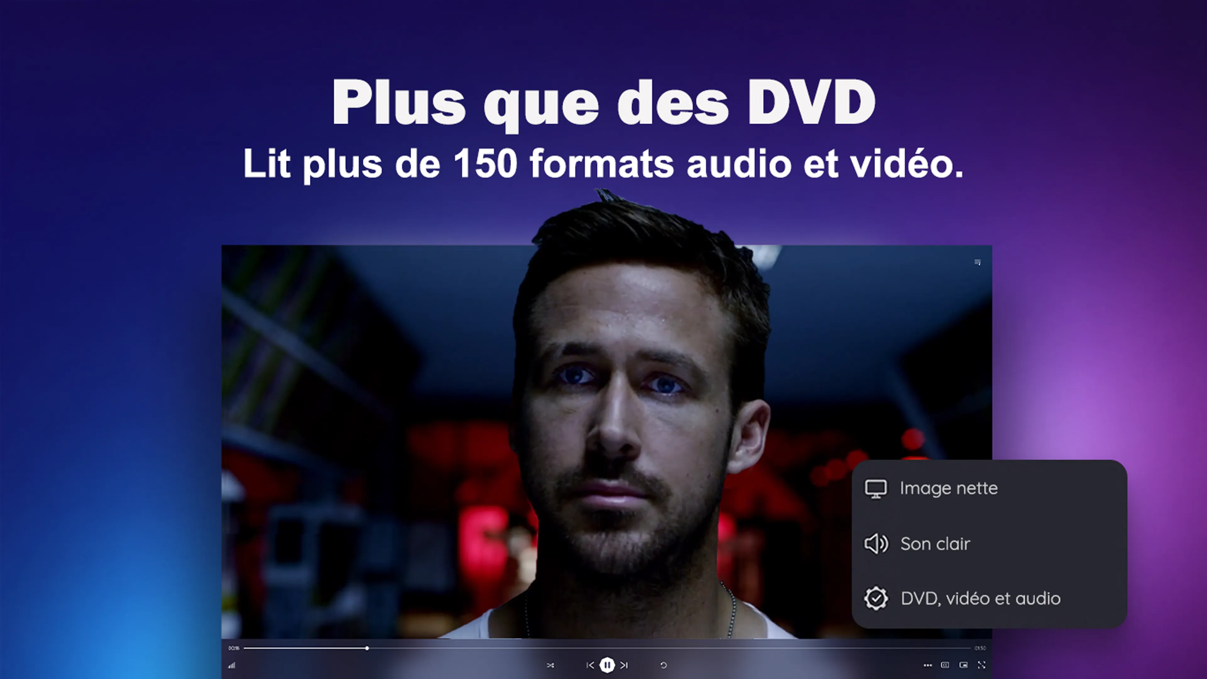 Bibliothèque média dans MediaPlay