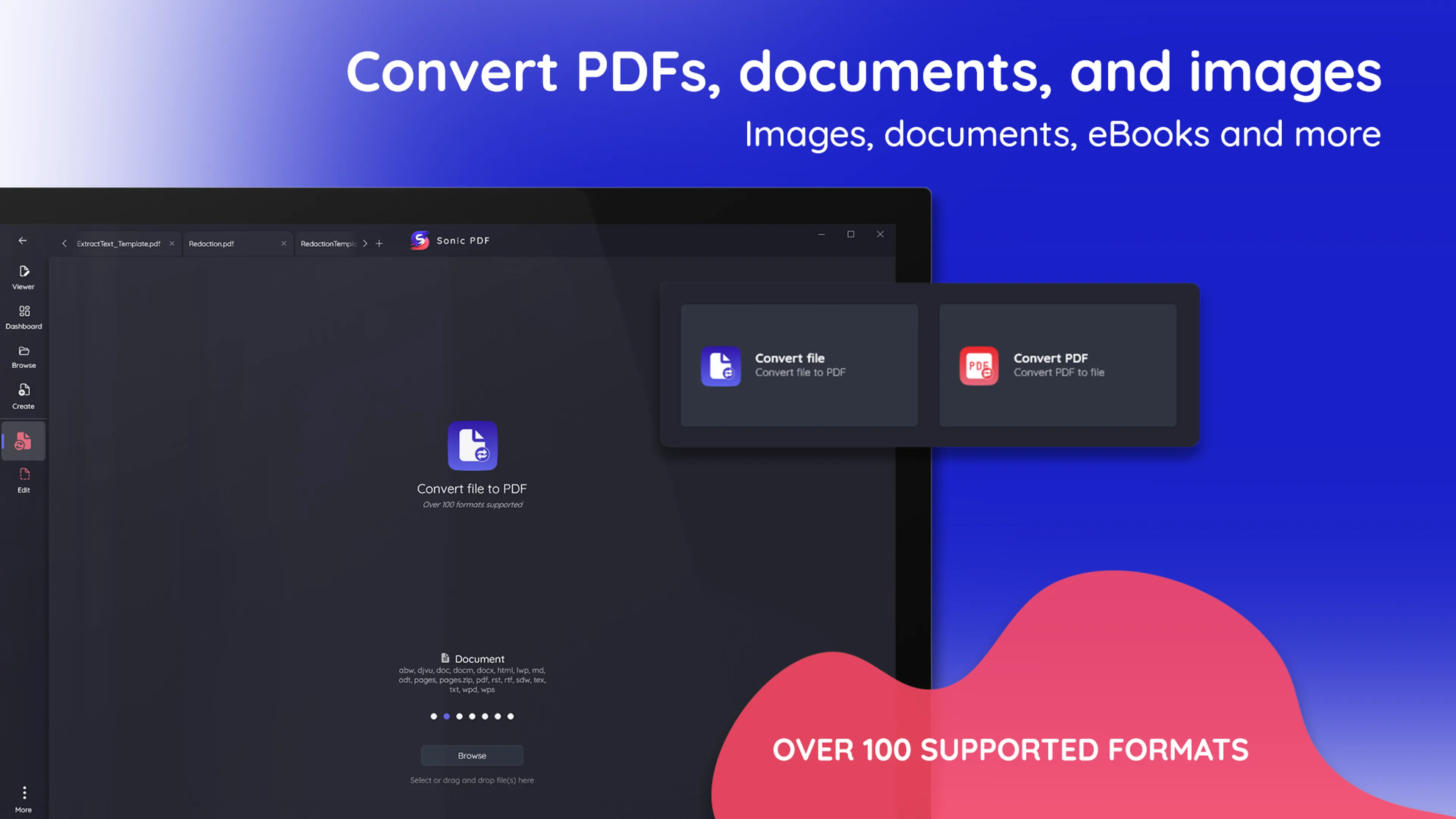Dateien in PDF und zurück konvertieren